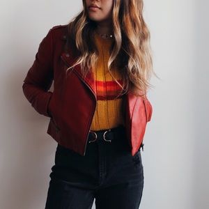 Red Leather Jacket